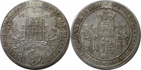 RDR – Habsburg – Österreich, RÖMISCH-DEUTSCHES REICH. 1/2 Taler 1628, Silber. KM 141. Vorzüglich