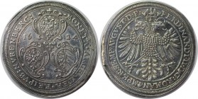 Altdeutsche Münzen und Medaillen, NÜRNBERG. Ferdinand II. Taler 1624, Silber. Vorzüglich