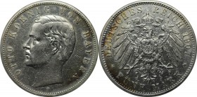 Deutsche Münzen und Medaillen ab 1871, REICHSSILBERMÜNZEN, Bayern, Otto (1886-1913). 5 Mark 1907 D, Silber. Jaeger 46. Sehr schön-vorzüglich. Kratzer....