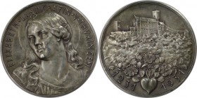 Deutsche Münzen und Medaillen ab 1871, MEDAILLEN UND JETONS. Medaillen von Karl Goetz. Silbermedaille 1931, Auf die 700. Todestag der Heiligen Elisabe...