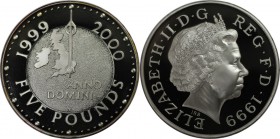 Europäische Münzen und Medaillen, Großbritannien / Vereinigtes Königreich / UK / United Kingdom. Millennium. 5 Pounds 1999, Silber. KM 1006a. Polierte...