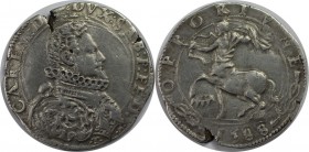 Europäische Münzen und Medaillen, Italien / Italy. Savoyen / Sardinien. Carlo Emanuele I, (1580-1630). Ducatone 1588, Torino. II. Tipo, Silber. 31.57 ...