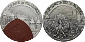 Europäische Münzen und Medaillen, Polen / Poland. Marienburg in Ostpreußen. 20 Zloty 2002, Silber. 0.84 OZ. KM Y#457. Stempelglanz