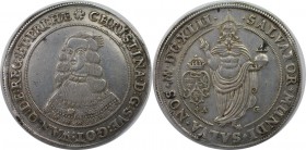Europäische Münzen und Medaillen, Schweden / Sweden. Christina (1632-1654). Riksdaler 1642, Stockholm, Silber. 28,10 g. Dav. 4525, Ahlström 14 a. Sehr...