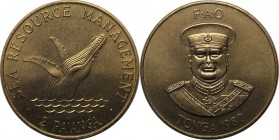 Weltmünzen und Medaillen, Tonga. Serie: F.A.O. 2 Pa'anga 1980, Kupfer-Nickel. KM 63. Stempelglanz