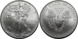 Weltmünzen und Medaillen, Vereinigte Staaten / USA / United States. Silver Eagle - walking Liberty. Dollar 2009, Silber. 1 OZ. Stempelglanz