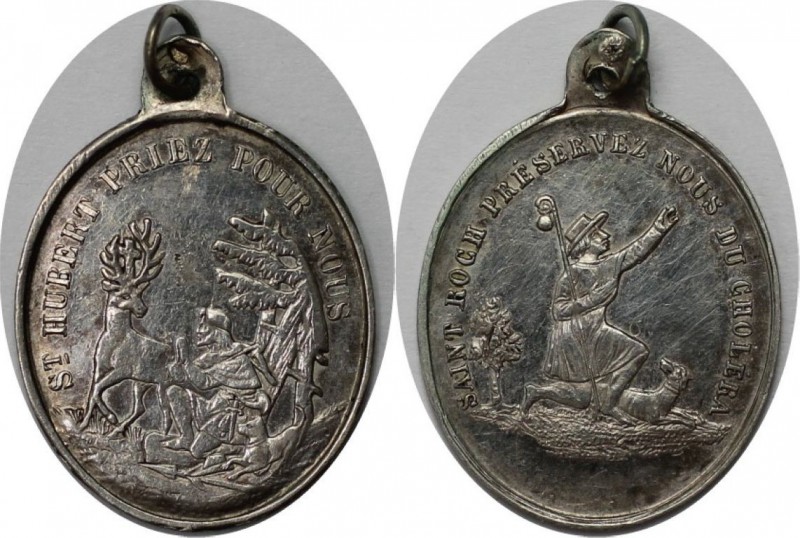 Медали и жетоны, Собаки спорт. Medaille ND, Серебро. Vorzüglich...