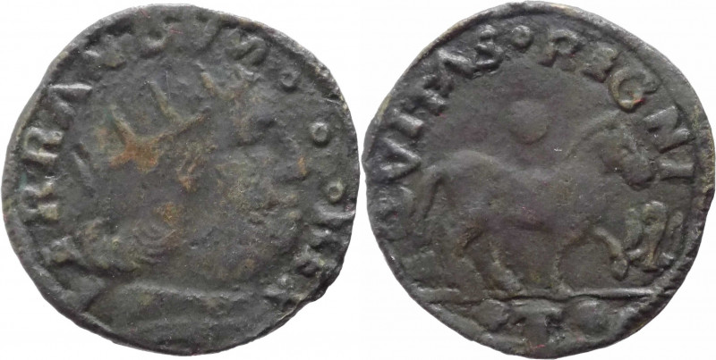 L'Aquila - Ferdinando I (1458-1494) - 1 Cavallo "Post Ribellione" - CNI 229-313 ...