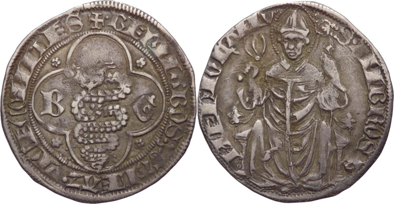 Milano - Bernabò e Galeazzo II Visconti (1354-1378) - Grosso - Mir.102/1 - 2,5 g...