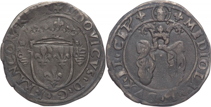 Milano - Luigi XII (1500-1513) - grosso regale - Crippa 10 - Ag - 2,10 g

mBB ...