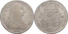 Regno di Napoli - Carlo di Borbone (1734-1759) - Piastra da 120 Grana 1753 - Pannuti-Riccio 31 - Ag - gr. 25,16 - NON COMUNE (NC)

MB 

SPEDIZIONE...
