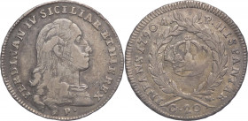 Regno di Napoli - Ferdinando IV (1759-1816). 20 grana 1790. Pannuti-Riccio 81- Ag - 4,39 g - RARISSIMO (RRR)

qBB

SPEDIZIONE SOLO IN ITALIA - SHI...