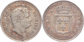 Regno delle Due Sicilie - Ferdinando II (1830-1859) - 5 grana 1838 - Gig.174 - Ag - 1,13 g

mSPL

SPEDIZIONE SOLO IN ITALIA - SHIPPING ONLY IN ITA...