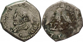 Regno di Sicilia - Filippo IV (1621-1665) - Tarì 1621-1632 Sigle IP - Zecca di Messina - Mir.358/1-7 - NC - Ag - gr.2,65

MB

SPEDIZIONE SOLO IN I...