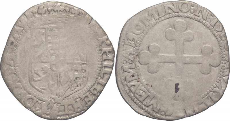 Savoia Antichi - Emanuele Filiberto (1553-1580) - 3 grossi III tipo - MIR 524C -...