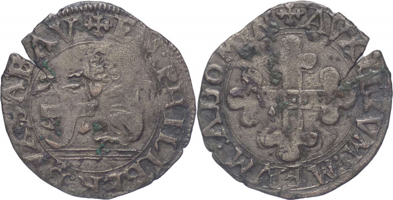 Savoia Antichi - Emanuele Filiberto, Duca (1553-1580) - grosso - MIR 621C - Mi -...