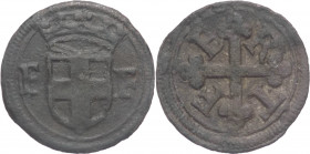Savoia Antichi - Aosta - Emanuele Filiberto Duca (1553-1580) - mezzo quarto - Simonetti 76 - Mi - 0,80 g - RARO (R)

SPL

SPEDIZIONE SOLO IN ITALI...