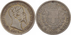 Regno d Sardegna - Vittorio Emanuele II (1849-1861) - Milano - 50 centesimi 1860 - Gig.88 - Ag 

MB

SPEDIZIONE SOLO IN ITALIA - SHIPPING ONLY IN ...