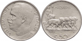 Regno d'Italia - Vittorio Emanuele III (1900-1943) - 50 centesimi 1919 "liscio" - Gig. 162 - Ni - NON COMUNE (NC)

SPL

SPEDIZIONE SOLO IN ITALIA ...