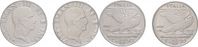 Regno d'Italia - Vittorio Emanuele III (1900-1943) - lotto di 2 monete da 50 centesimi 1939 XVIII magnetico+antimagnetico - Ac 

med.SPL

SPEDIZIO...