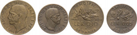 Colonie Italiane - Albania - Vittorio Emanuele III (1939-1943) - lotto di 2 monete da 0,10 e 0,05 lek - Ba

qSPL

SPEDIZIONE SOLO IN ITALIA - SHIP...