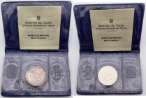 Repubblica Italiana (dal 1946) - Monetazione in lire (1946-2001) - 500 Lire Famiglia 1987 - Gig.430 - Ag - in confezione originale

FDC

SPEDIZION...