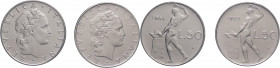 Repubblica Italiana (dal 1946) - Monetazione in lire (1946-2001) - lotto 2 monete da 50 lire 1964 e 1965 - Ac

SPL

SPEDIZIONE IN TUTTO IL MONDO -...