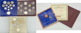 Repubblica Italiana (dal 1946) - Monetazione in Lire (1946-2001) - Lotto di 3 esemplari di Divisionali composto da n.1 Serie 1993, n.1 Serie 1998, n.1...