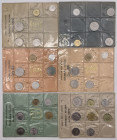 Repubblica Italiana (dal 1946) - Monetazione in lire (1946-2001) - Lotto di 6 Divisionali (1971-1973-1974-1976-1977-1979) - metalli vari

FDC

SPE...