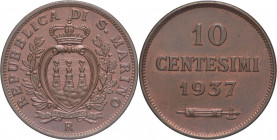San Marino - Vecchia Monetazione (1864-1938) - 10 centesimi 1937 - Gig.35 - Cu

FDC

SPEDIZIONE SOLO IN ITALIA - SHIPPING ONLY IN ITALY