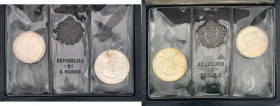 San Marino - Nuova Monetazione (dal 1972) - Dittico 500 e 1000 Lire “Centenario Garibaldino” 1982 - Ag - In confezione originale

FDC

SPEDIZIONE ...