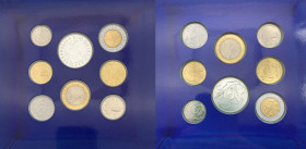 San Marino - Nuova Monetazione (dal 1972) - Serie 1998 composta da 8 Valori comprensivo del 5000 Lire in Ag - In Folder

FDC

SPEDIZIONE IN TUTTO ...