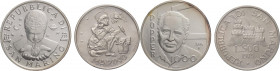 San Marino - Nuova Monetazione (dal 1972) - Monetazione in Lire (1972-2001) - lotto di 2 monete da 500 lire 1975 e 1000 lire 1996 - Ag 

FDC

SPED...