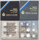 San Marino - Nuova Monetazione (dal 1972) - Monetazione in Lire (1972-2001) - Lotto di 2 serie 1974 e 1977 - metalli vari 

FDC

SPEDIZIONE IN TUT...