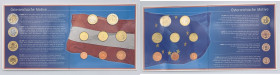 Austria - Repubblica d'Austria (dal 1955) serie 2002 - composta da 8 valori - euro 2 - euro 1 - Cent 50 - Cent 20 - Cent 10 - Cent 5 - Cent 2 - Cent 1...