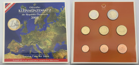 Austria - Divisionale Euro - Serie ufficiale 2008 - 8 valori in confezione di zecca.

FDC

SPEDIZIONE IN TUTTO IL MONDO - WORLDWIDE SHIPPING
