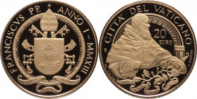 Vaticano - Francesco I, Bergoglio (dal 2013) - 2013 - Moneta da 20 euro in Au. - Papa Giulio II - In cofanetto originale.

FS

SPEDIZIONE IN TUTTO...