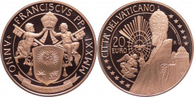 Vaticano - Francesco I, Bergoglio (dal 2013) - 10 euro in rame Cu 2020 - San Pietro - edizione Fondo Specchio

FS

SPEDIZIONE IN TUTTO IL MONDO - ...