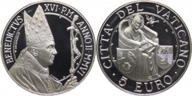 Vaticano - Benedetto XVI, Ratzinger (2005-2013) - 5 euro 2006 - Giornata Mondiale della Pace - Ag. - in cofanetto e scatola originale

FS

SPEDIZI...