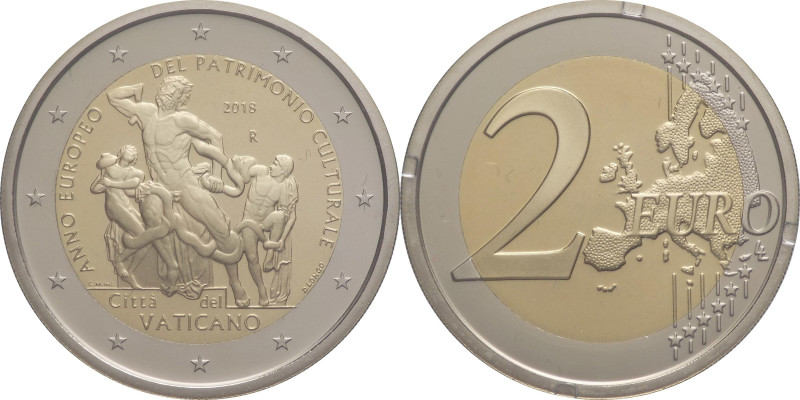 Vaticano - Francesco I, Bergoglio (dal 2013) - 2 euro commemorativi 2018 - Anno ...