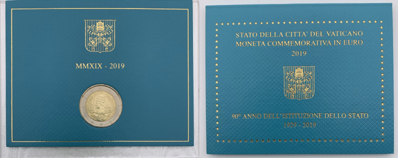 Vaticano - Francesco I, Bergoglio (dal 2013) - 2 euro commemorativi 2019 - 90° S...