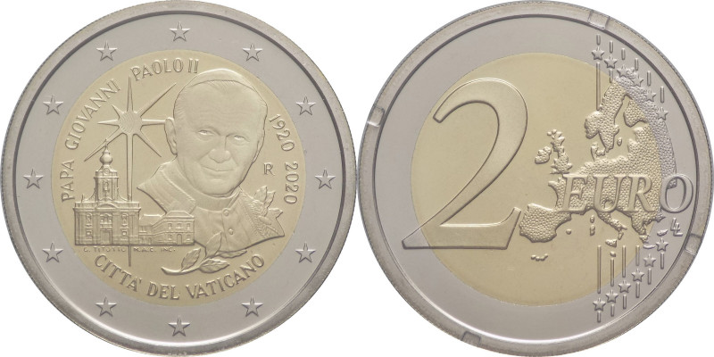 Vaticano - Francesco I, Bergoglio (dal 2013) - 2 euro commemorativi 2020 - 100 A...