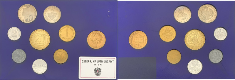 Austria - Repubblica (dal 1945) - divisionale 1987 proof - metalli vari 

FS
...