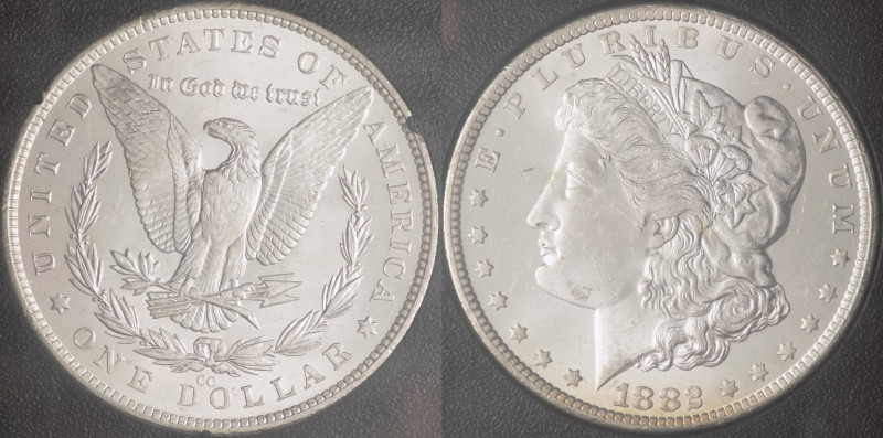 Stati Uniti d'America (dal 1776) - Dollaro "Morgan" 1882 CC Carson City - KM#810...