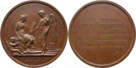 Repubblica Cisalpina - Medaglia per la stesura della Costituzione della Repubblica Cisalpina - Anno X - AE - gr. 58,8 - Ø mm 54,83

qSPL

SPEDIZIO...
