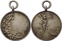 Italia - Medaglietta premio dei primi decenni del XX secolo per gara di tiro a segno da terra in stile Liberty - mm 24;gr. 8 - Ag - con appiccagnolo
...