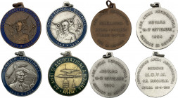 Italia - Lotto di 4 medaglie Associazione Arma Areonautica - 1994/1996 - metallo smaltato 

FDC

SPEDIZIONE IN TUTTO IL MONDO - WORLDWIDE SHIPPING