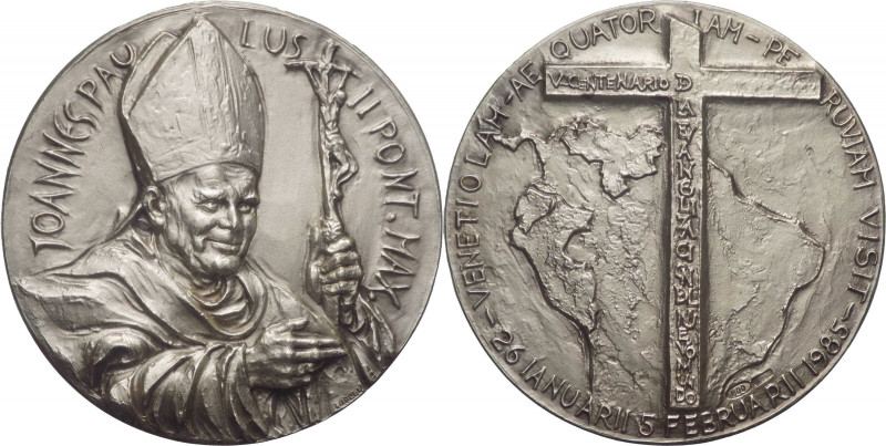 Città del Vaticano - Giovanni Paolo II, Wojtila (1978-2005) - medaglia per il vi...