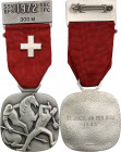 Svizzera - medaglia premio 1972 commemorativa della battaglia di St. Jakob an der Birs del 1444 - Opus Huguenin - Ae - gr. 27,02; Ø 38x38 mm

SPL
...