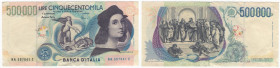 Repubblica Italiana (dal 1946) - monetazione in lire (1946-2001) - 500.000 lire Raffaello - 06.05.1997 - Crapanzano 631 

SPL

SPEDIZIONE IN TUTTO...